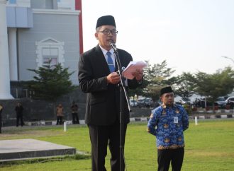 Sekda Brebes, Pimpin Upacara Hari Otonomi Daerah Ke-XXIX