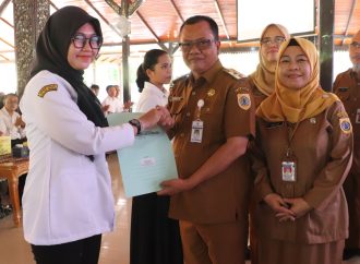 156 CPNS di Lingkungan Pemkab.Brebes Terima SK