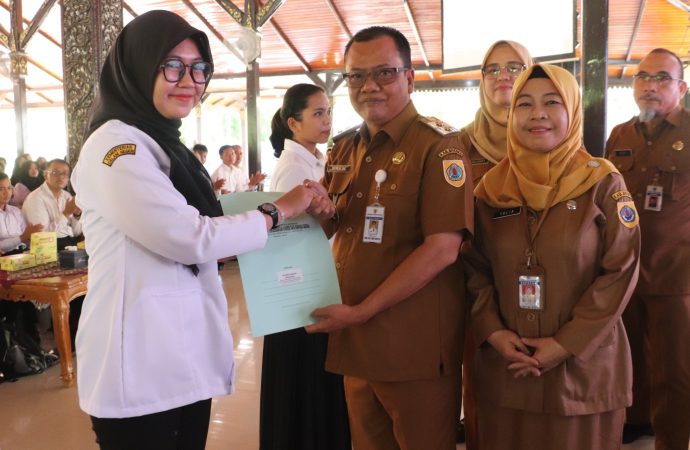 156 CPNS di Lingkungan Pemkab.Brebes Terima SK