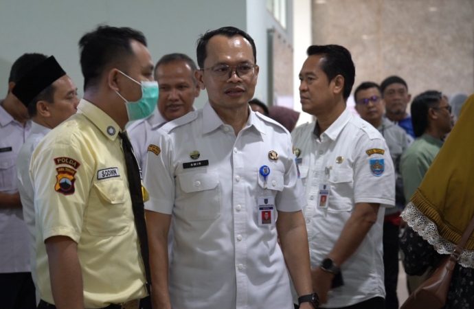 Kunjungan Setda ke RSUD dr Soeselo, Para Tenaga Medis Siap Lakukan Layanan Kesehatan Jelang dan Paska Hari Raya