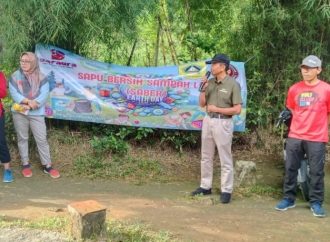 Puslola Kawasan Bainstrahan Kemhan dan Warga Hambalang Gelar Aksi SABER Sampah Liar
