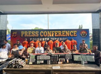 Polresta Cirebon Ungkap 7 Kasus Narkoba dalam Sepekan, 9 Tersangka Diamankan