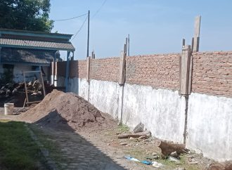 Pemagaran Kantor UPT Wilayah VII Diduga Dikerjakan asal – asalan