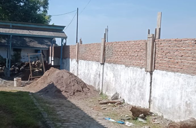 Pemagaran Kantor UPT Wilayah VII Diduga Dikerjakan asal – asalan