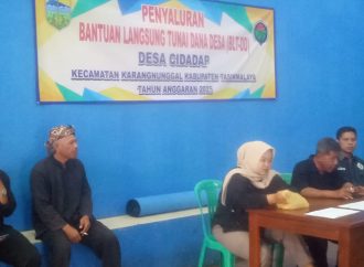 Pemdes Cidadap Karangnunggal Salurkan BLT DD TA 2025.