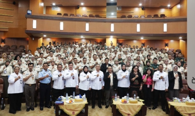 Kemhan Gelar Sosialisasi Implementasi Indeks BerAKHLAK ASN Tahun 2025