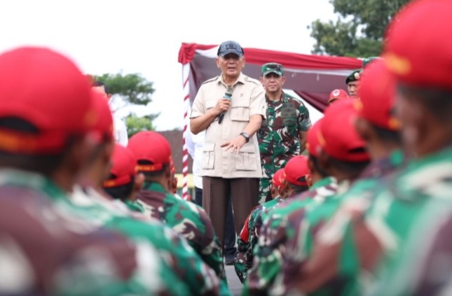 Menhan Sjafrie Ingatkan Pentingnya Sejarah dalam Pembekalan SPPI di Malang