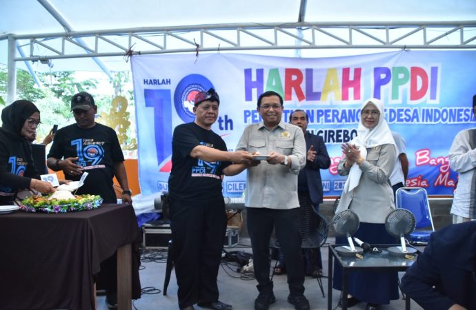 Hadiri Harlah PPDI Jabar, Herman Khaeron: Perangkat Desa Garda Terdepan
