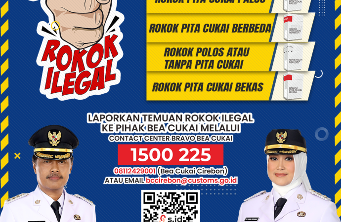 Gempur Rokok Ilegal, Bersama Masyarakat Kota Cirebon untuk Masa Depan Lebih Baik