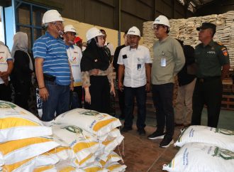 Antisipasi Beras Oplosan, Bupati Sidak Ke Gudang Bulog
