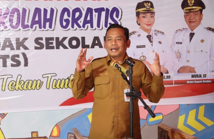 Tahroni Ingin Kesetaraan Pendidikan Warga Brebes Terwujud