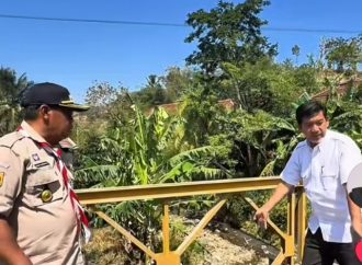 Bupati Majalengka Tinjau Jembatan Haurgeulis Yang Rusak