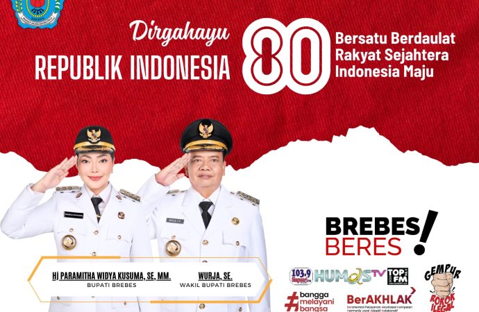 75 Regu Gerak Jalan Semarakkan HUT RI di Brebes