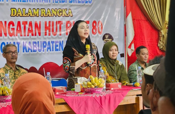 HUT RI, Warga Brebes Terima Program RTLH dan Jambanisasi