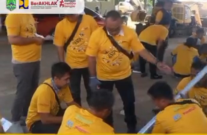 PUTR Majalengka Gelar pelatihan Teknik Baja Ringan