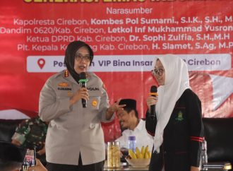 Kapolresta Cirebon Ceramah Kamtibmas, Kesadaran Hukum di Pesantren Bina Insan Mulia