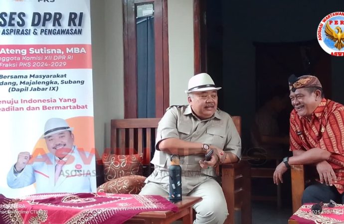Anggota DPR RI, Ateng Sutisna Serap Aspirasi Masyarakat Majalengka