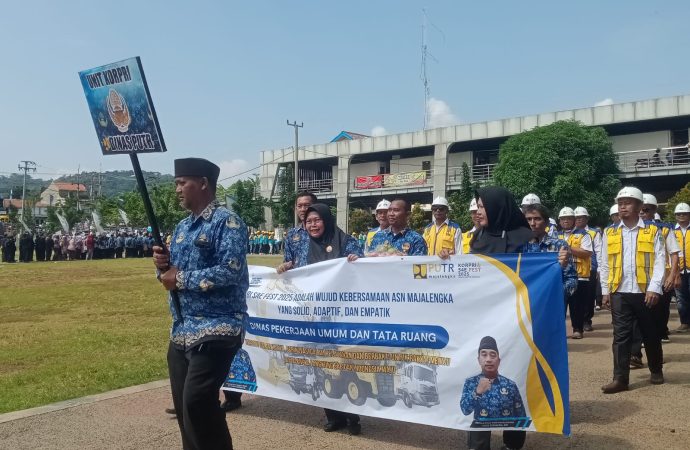 Partisipasi PUTR Majalengka Festival KORPRI ke-54, Wujudkan Jalan Mulus