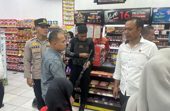 Polresta Cirebon Amankan Pelaku Curas di Minimarket