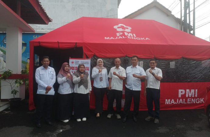 PMI Majalengka Hadir Bantu Pemerintah Buka  ‘Posko Siaga Nataru’