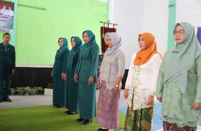 Ketua PKK dan Posyandu Tiga Kecamatan di Brebes Dilantik