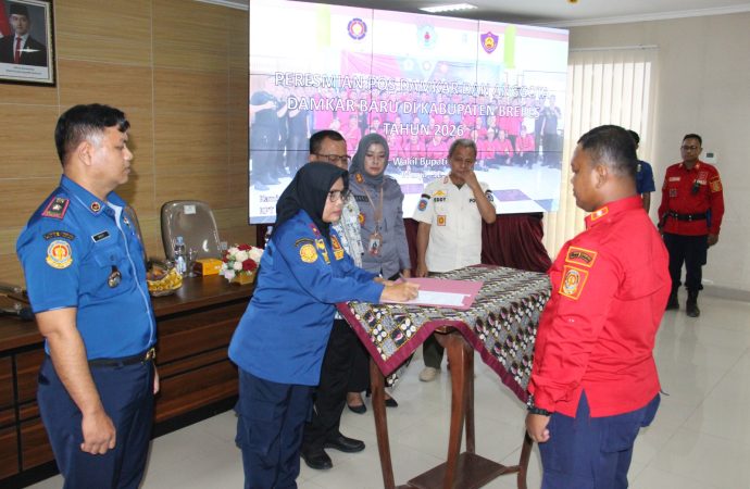 Pemkab Brebes Luncurkan 13 Pos Damkar dan 141 Relawan untuk Kemanusiaan