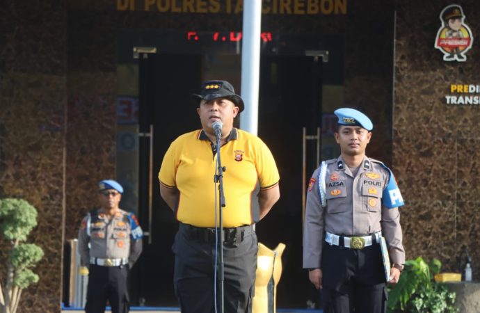 Polresta Cirebon Gaungkan Eco-Policing Lewat Aksi Jumat Bersih Serentak