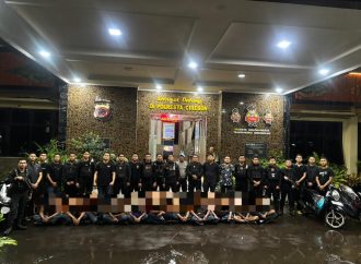 Raimas Macan Kumbang 852 Polresta Cirebon Amankan Puluhan pelajar Terlibat Tawuran
