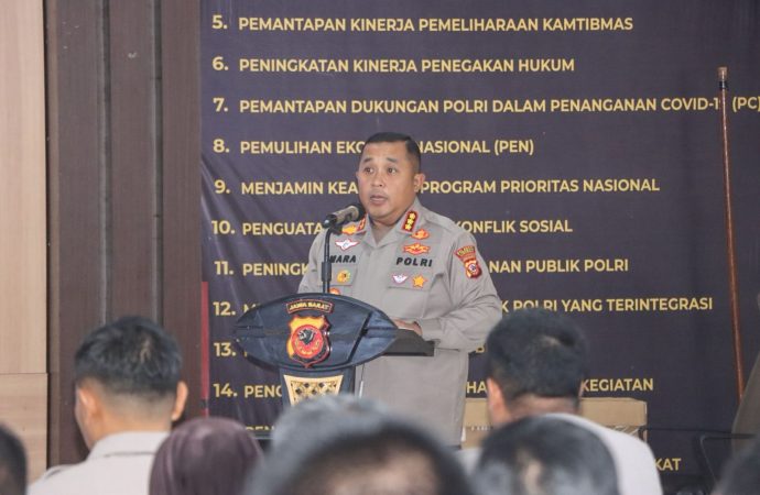 Persiapan Pam Op Ketupat Lodaya, Kombes Pol  Imara Utama Pimpin Rakor Lintas Sektoral