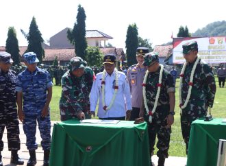 Program TMMD di Desa Cikuya Hasilkan Jalan 1700 Meter