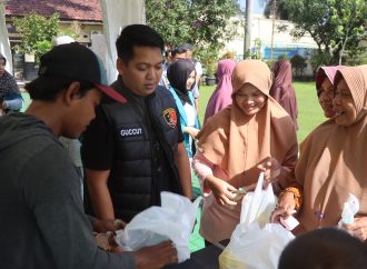 Polresta Cirebon Ikuti Zom Meeting dan Gelar Gerakan Pangan Murah Polri Untuk Indonesia