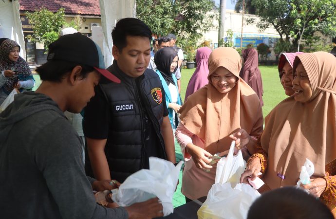 Polresta Cirebon Ikuti Zom Meeting dan Gelar Gerakan Pangan Murah Polri Untuk Indonesia