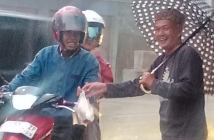 Keluarga Besar Pangeran Alas Bagi -bagi Takiil, Kendatipun  Hujan Lebat