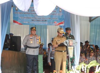 Kapolresta Gelar Ops Ketupat Lodaya 2026, Apel Pasukan Dipimpin Bupati Cirebon