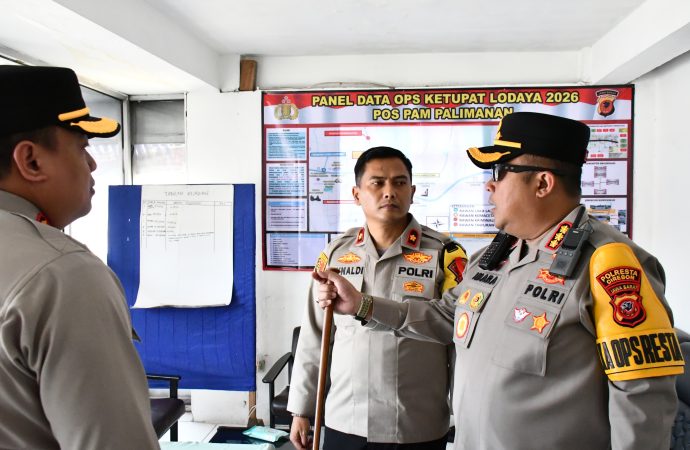 Ops Ketupat Lodaya 2026, Kapolresta Cirebon Tinjau Pos Pam dan Pos Yan