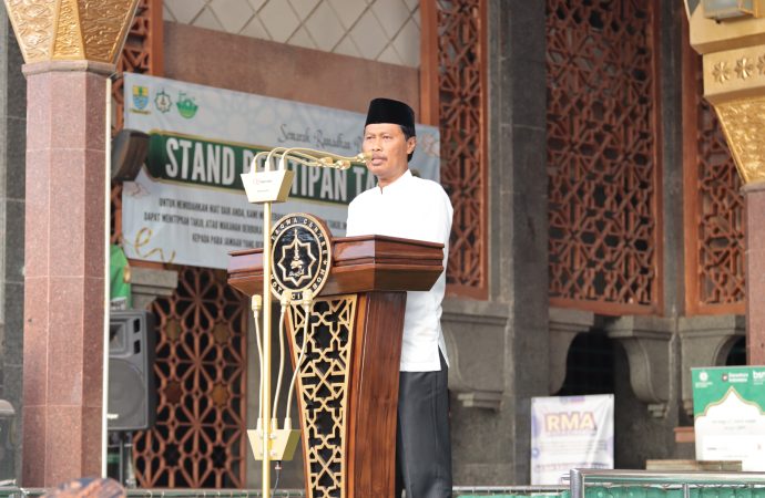 Sholat Ied di At-Taqwa, Walikota Edo Ajak Jamaah Renungkan Hakikat Kemenangan