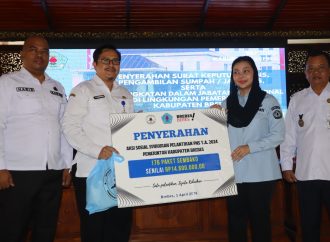 Usai Dilantik, 156 ASN  Brebes langsung Salurkan Bantuan untuk Warga Sridadi