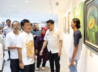 Walikota Edo Puji Kualitas Seniman Lukis Cirebon  pada Pameran ‘ Katarsis’