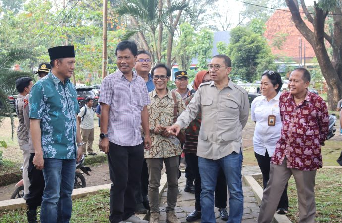 Rencana Revitalisasi, Mentri Fadli Zon Kunjungi Gedung Kesenian Nyi Mas Rarasantang