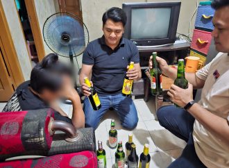 365 Botol Miras Berhasil Disita Polresta Cirebon Dalam Razia Pekat