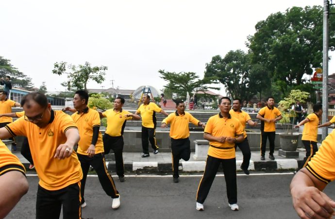 TNI-Polri & Forkopimda Cirebon Perkuat Sinergi Lewat Olahraga