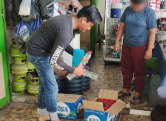 Polresta Cirebon Sita 237 Botol Miras Hasil Razia Pekat