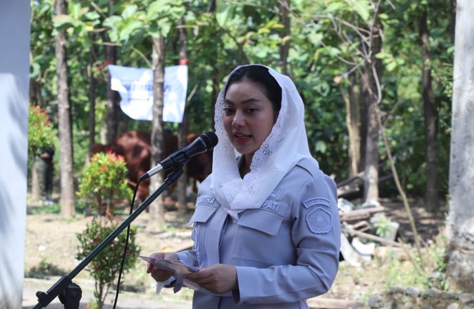 Sapi Kurban Presiden “Rambo” Disalurkan untuk Korban Banjir Cisadap Buara