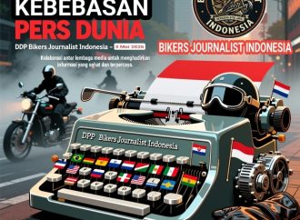 Shaping a Future at Peace, Bikers Journalist Serukan Jaga Kebebasan Pers