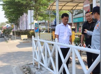 Walikota Pastikan Pemagaran Trotoar Nyaman untuk Pejalan Kaki CSB