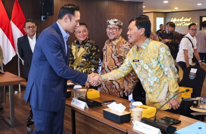 Walikota Hadiri Rapat Menko AHY Bahas Sinkronisasi Pembangunan