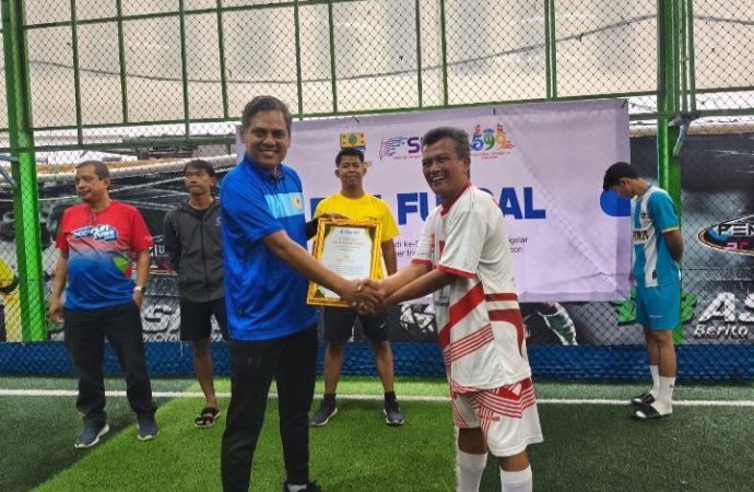 Tim PWI Tampil di Ajang Futsal Semarak Hari Jadi Cirebon ke-599