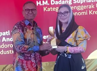 Brebes Pertahankan Lumbung Pangan, Bupati Paramitha Sabet Disway Awards