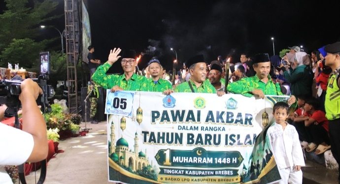 Semangat Hijrah Hidupkan Pawai Akbar 1 Muharam di Brebes