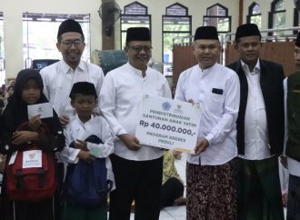Pemkab Brebes Santuni Anak Yatim di Tahun Baru Islam 1448 H